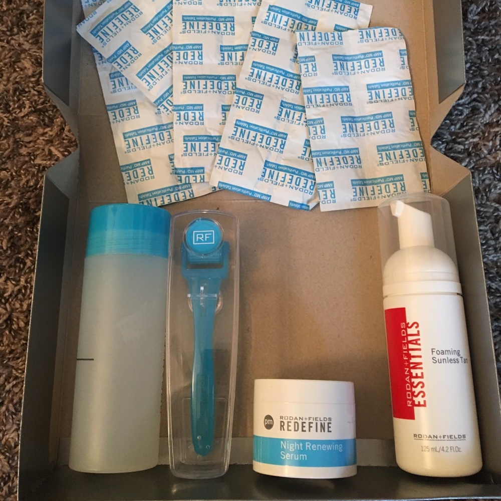 Rodan+Fields AMP roller + Forming sunless tan
